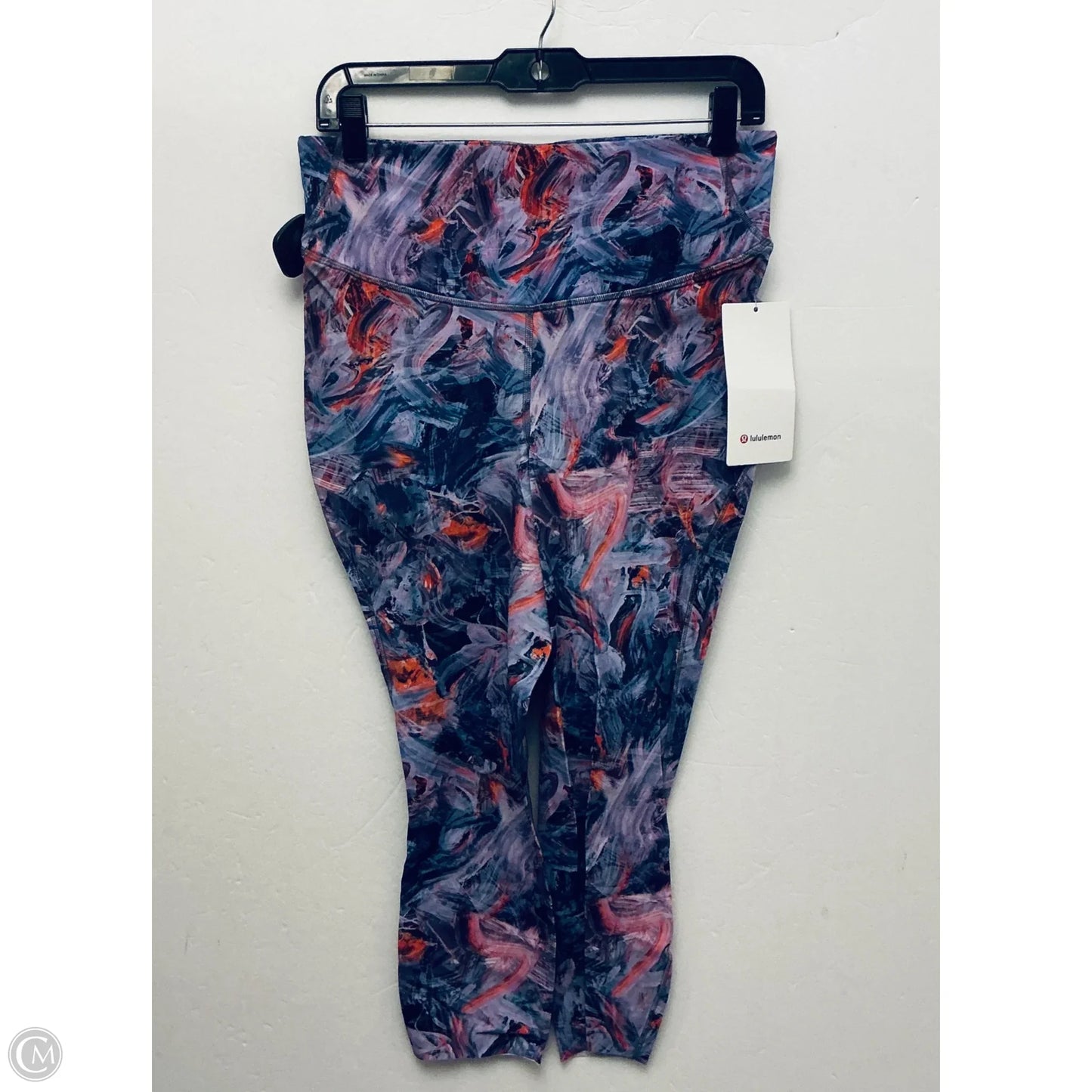 Athletic Leggings Capris By Lululemon In Multi-colored, Size: 10