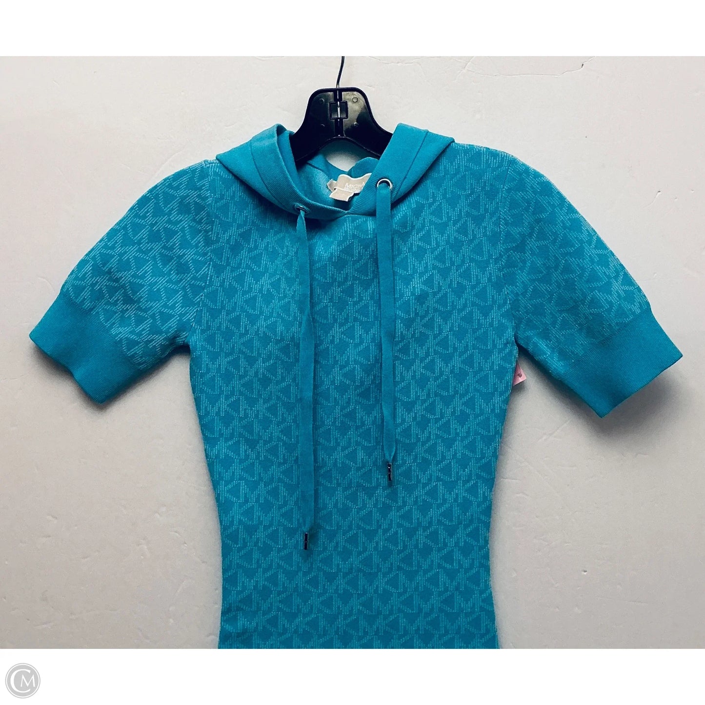 Dress Casual Midi By Michael By Michael Kors In Teal, Size: Xs