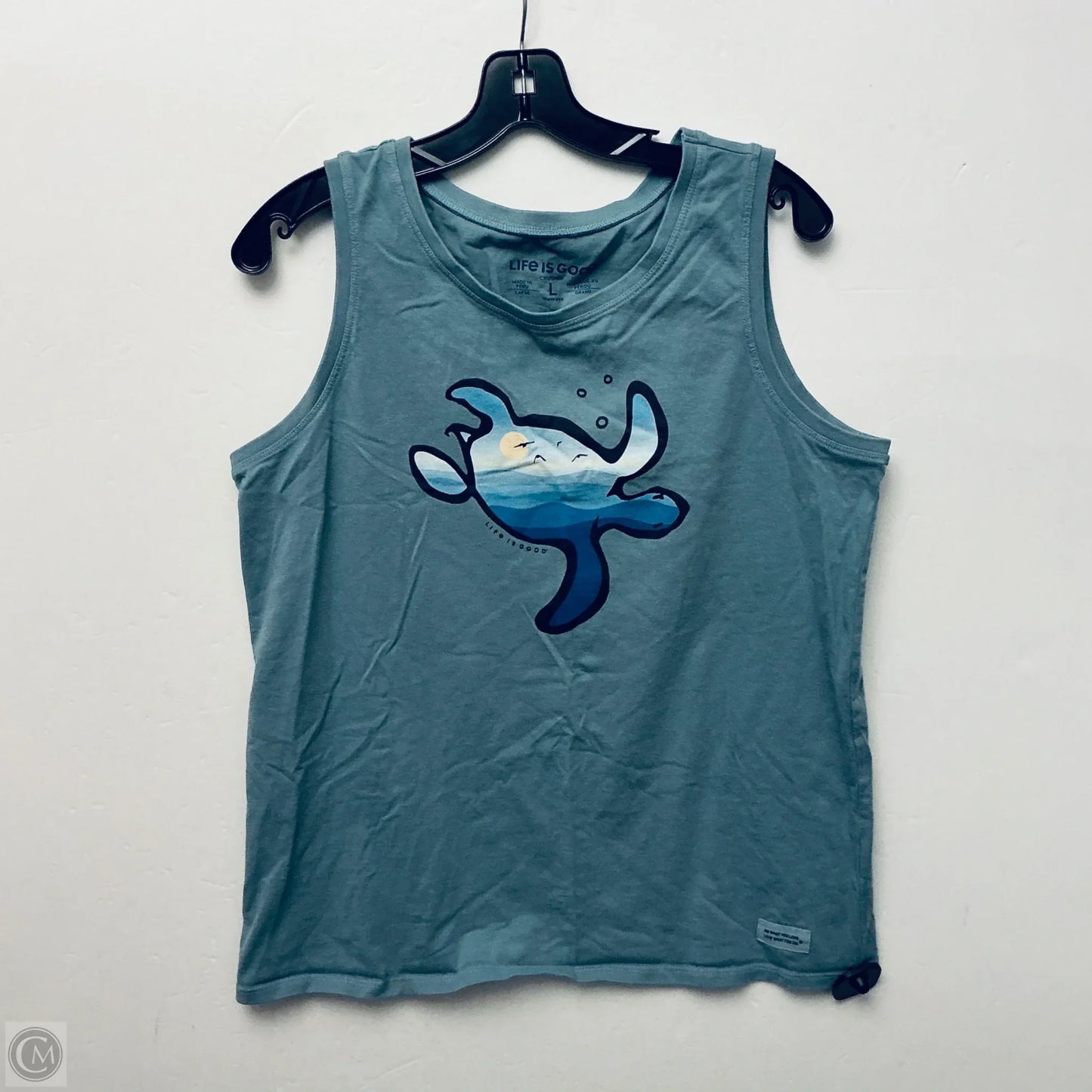 Tank Top By Life Is Good In Blue, Size: L