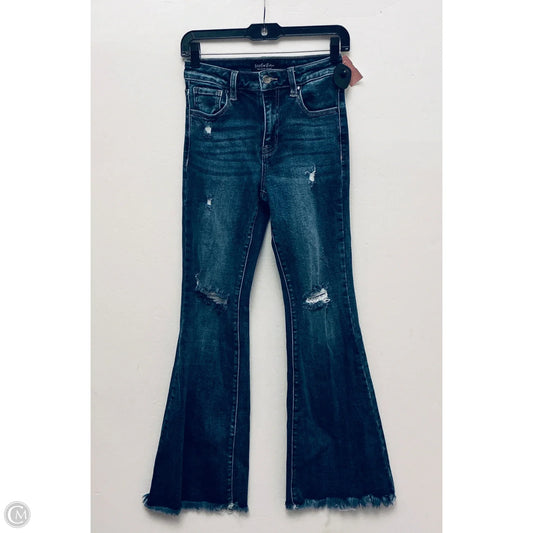 Jeans Flared By Risen In Blue Denim, Size: 2