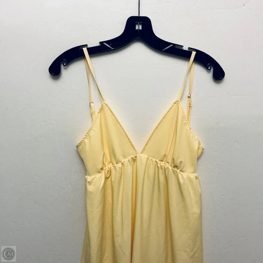 Dress Casual Maxi By Shein In Yellow, Size: S