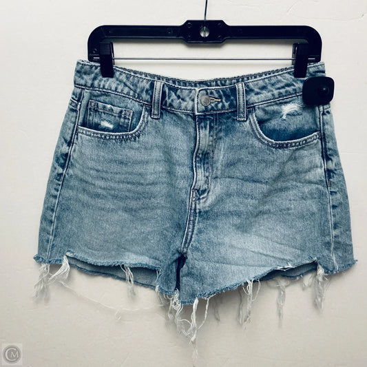 Shorts By Zenana In Blue Denim, Size: L