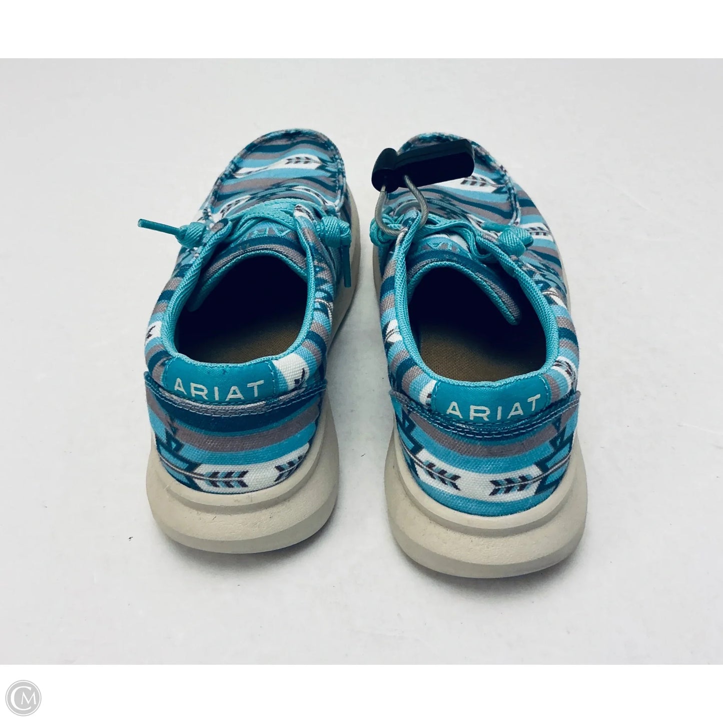 Shoes Flats By Ariat In Blue, Size: 6.5