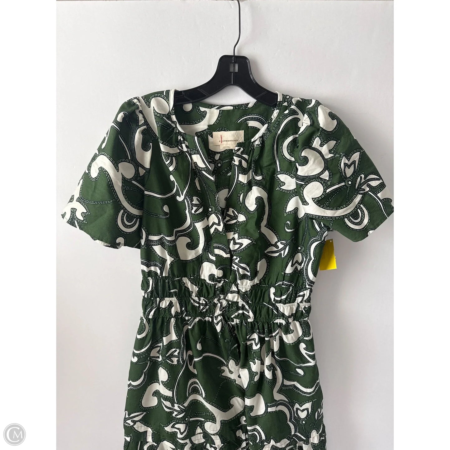 Dress Party Long By Anthropologie In Green, Size: M
