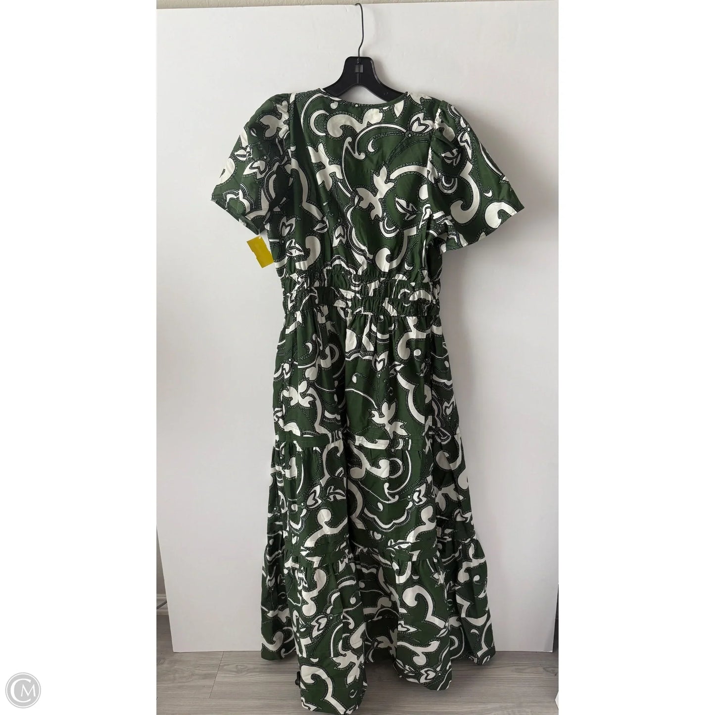 Dress Party Long By Anthropologie In Green, Size: M