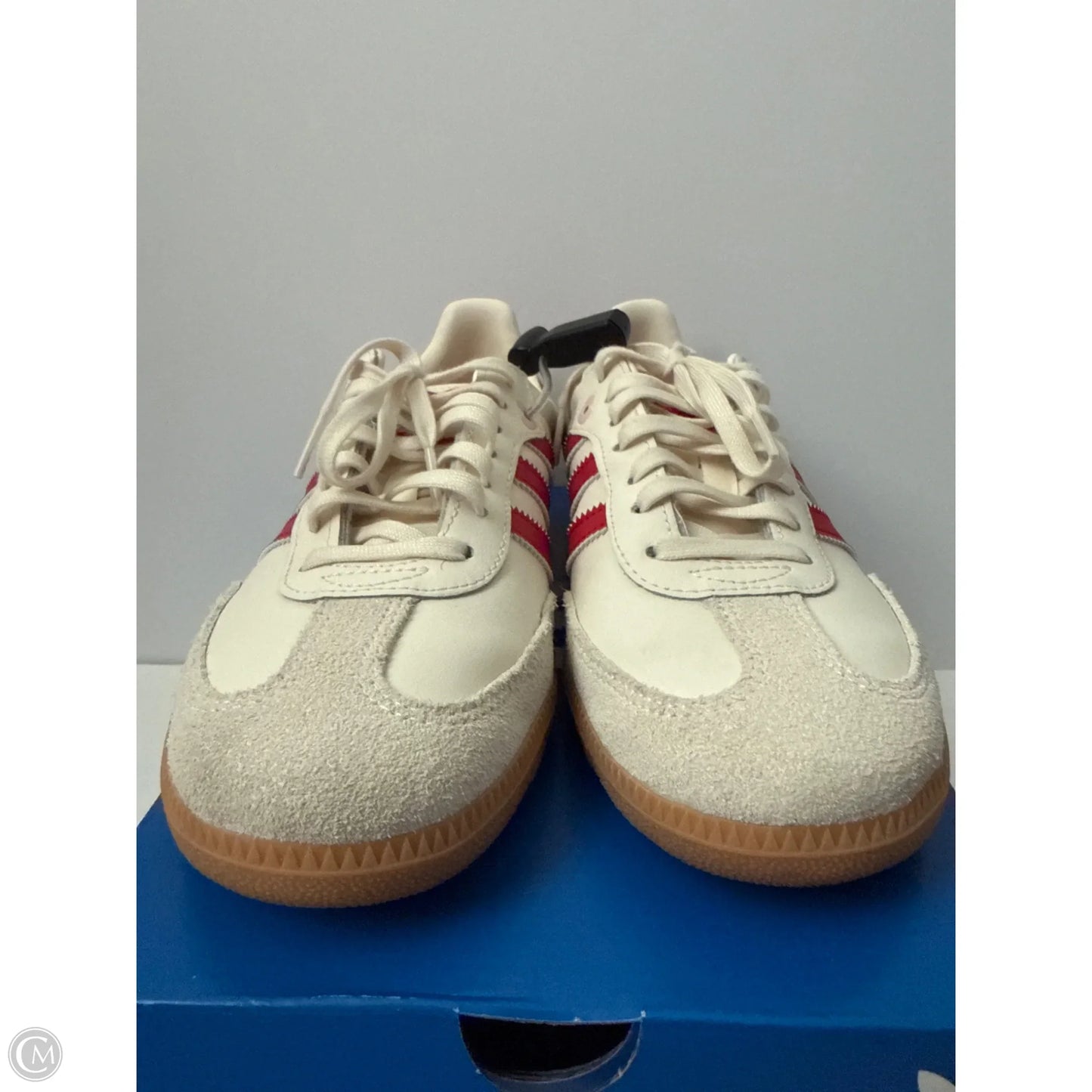 Shoes Athletic By Adidas In Cream, Size: 6