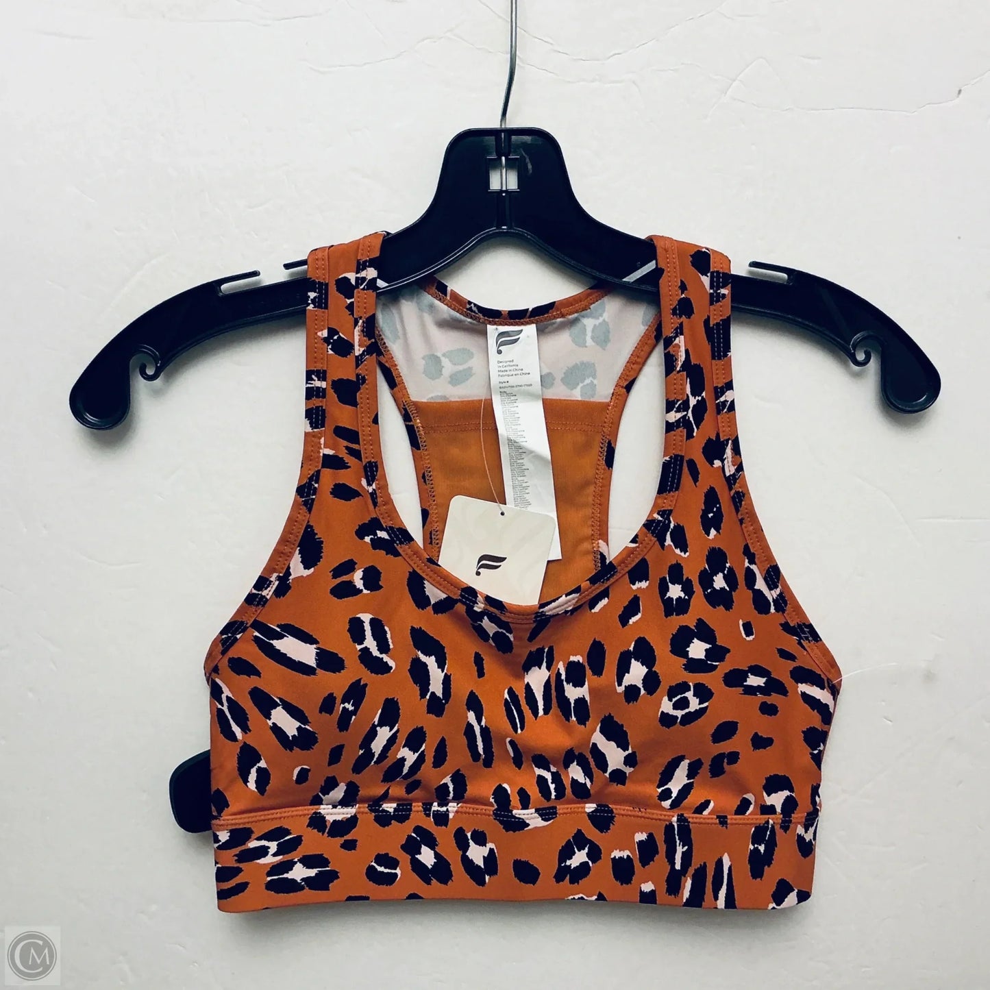 Athletic Bra By Fabletics In Animal Print, Size: Xs