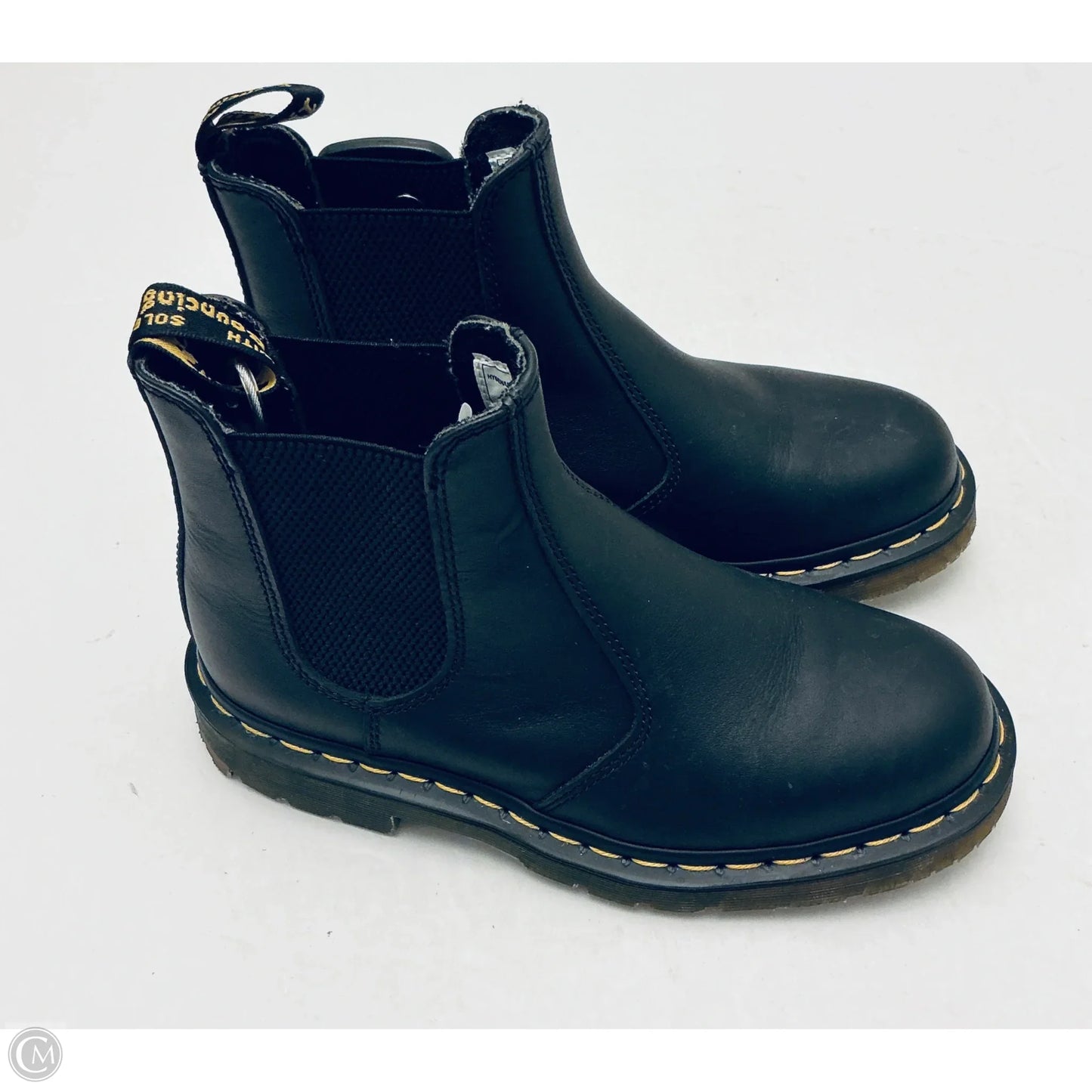 Boots Ankle Flats By Dr Martens In Black, Size: 7