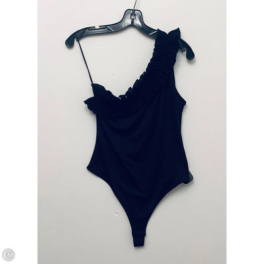 Top Sleeveless By H&m In Black, Size: M