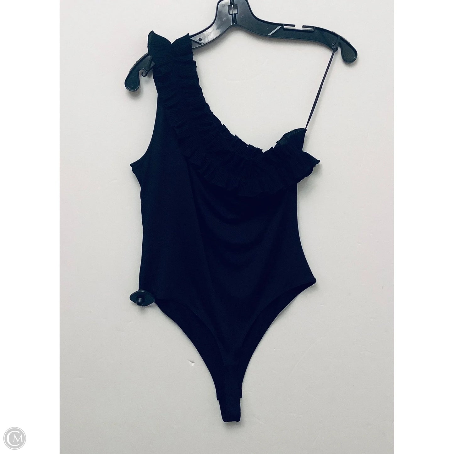 Top Sleeveless By H&m In Black, Size: M