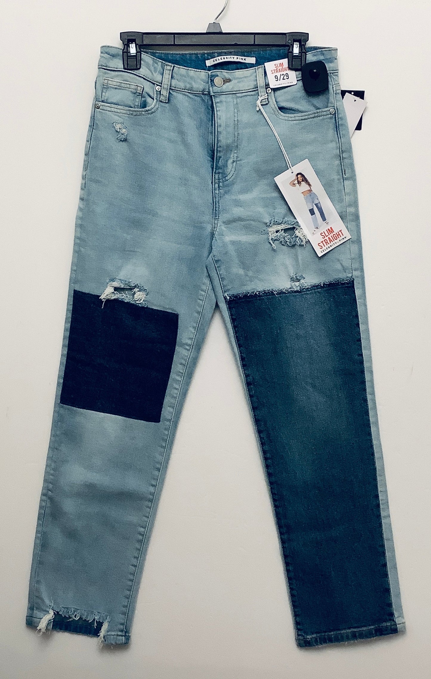 Jeans Skinny By Celebrity Pink In Blue Denim, Size: 8