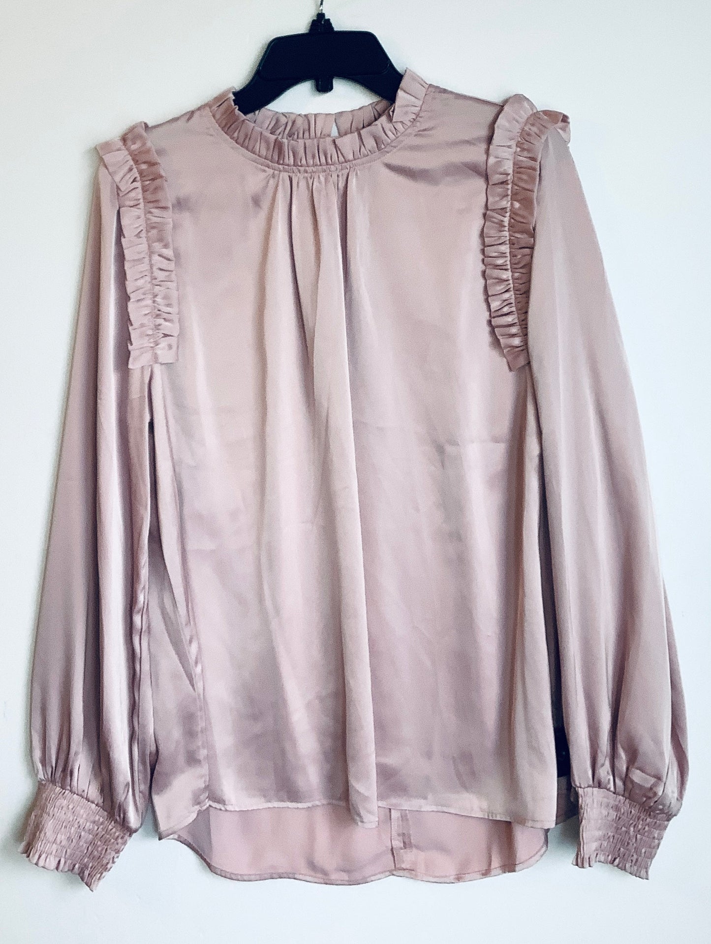 Top Long Sleeve By Jodifl In Pink, Size: L