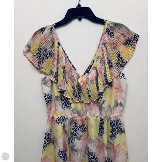 Dress Casual Midi By Victorias Secret In Multi-colored, Size: S