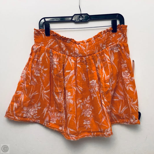 Skirt Mini & Short By Anthropologie In Floral Print, Size: M