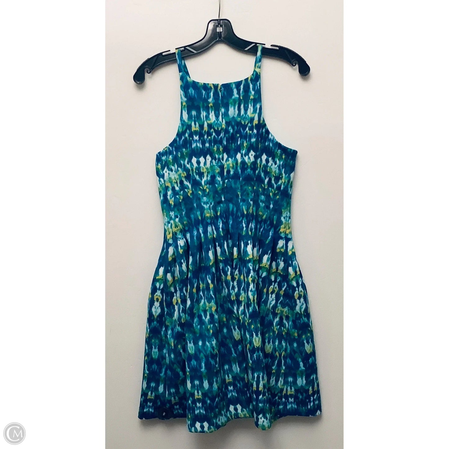 Dress Casual Short By Calvin Klein In Blue, Size: M