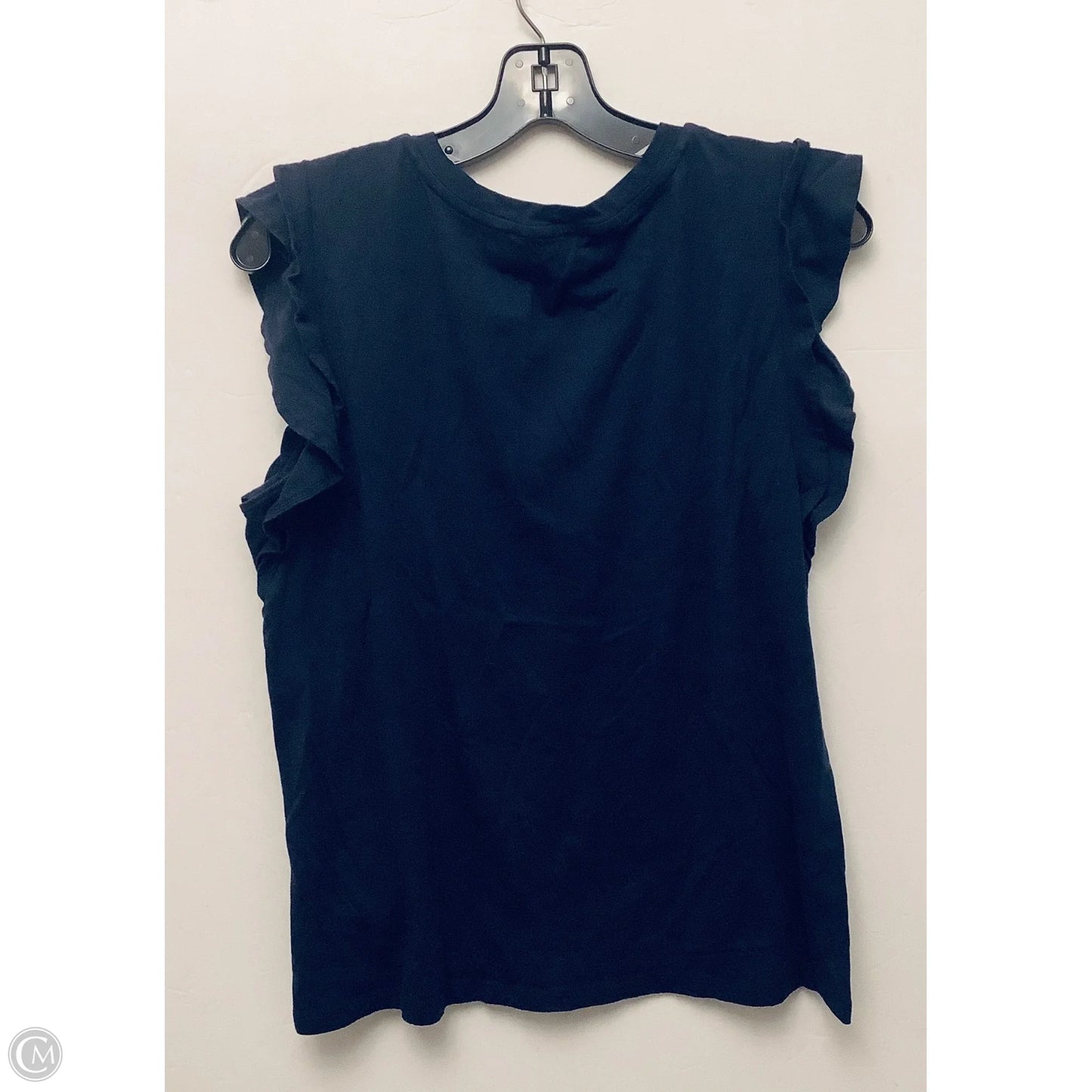 Top Sleeveless Designer By Michael Kors In Navy, Size: L
