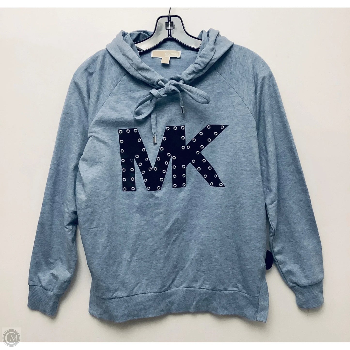 Sweatshirt Designer By Michael Kors In Blue, Size: M