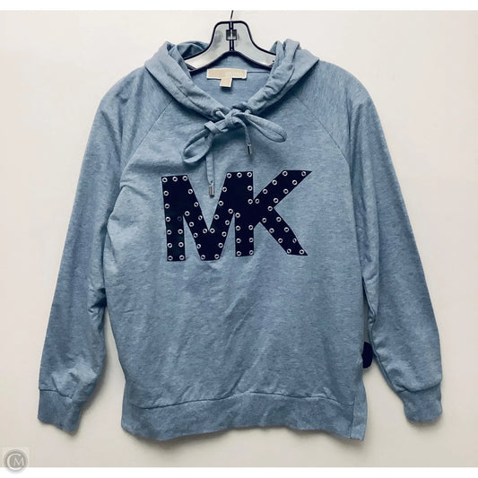 Sweatshirt Designer By Michael Kors In Blue, Size: M