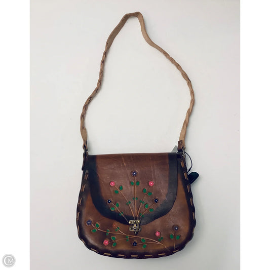 Handbag Leather By Cmc, Size: Medium