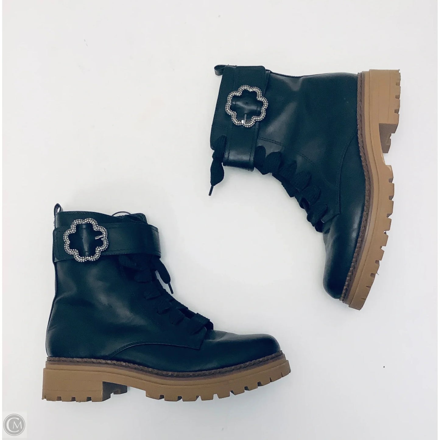 Boots Combat By Sam And Libby In Black, Size: 11