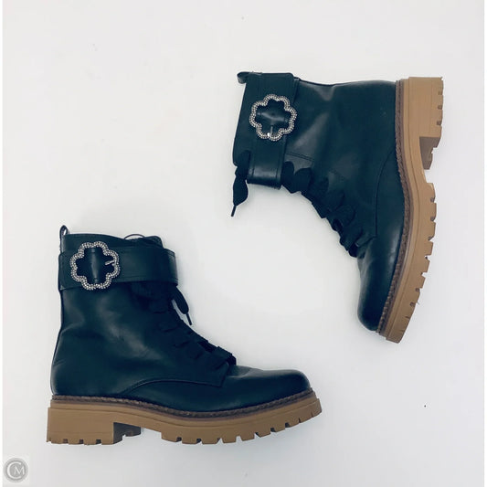 Boots Combat By Sam And Libby In Black, Size: 11