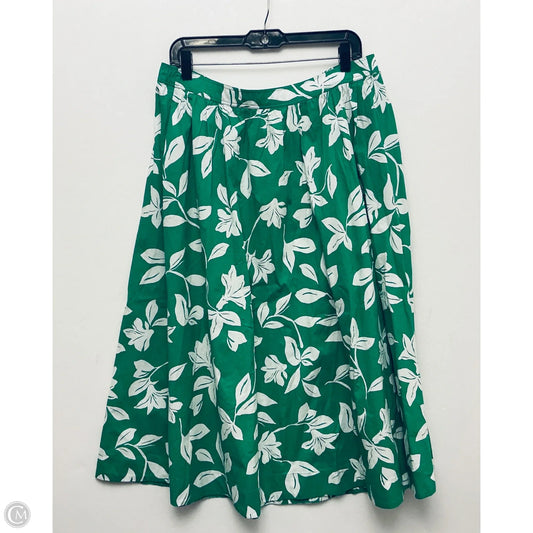 Skirt Maxi By J. Crew In Floral Print, Size: L