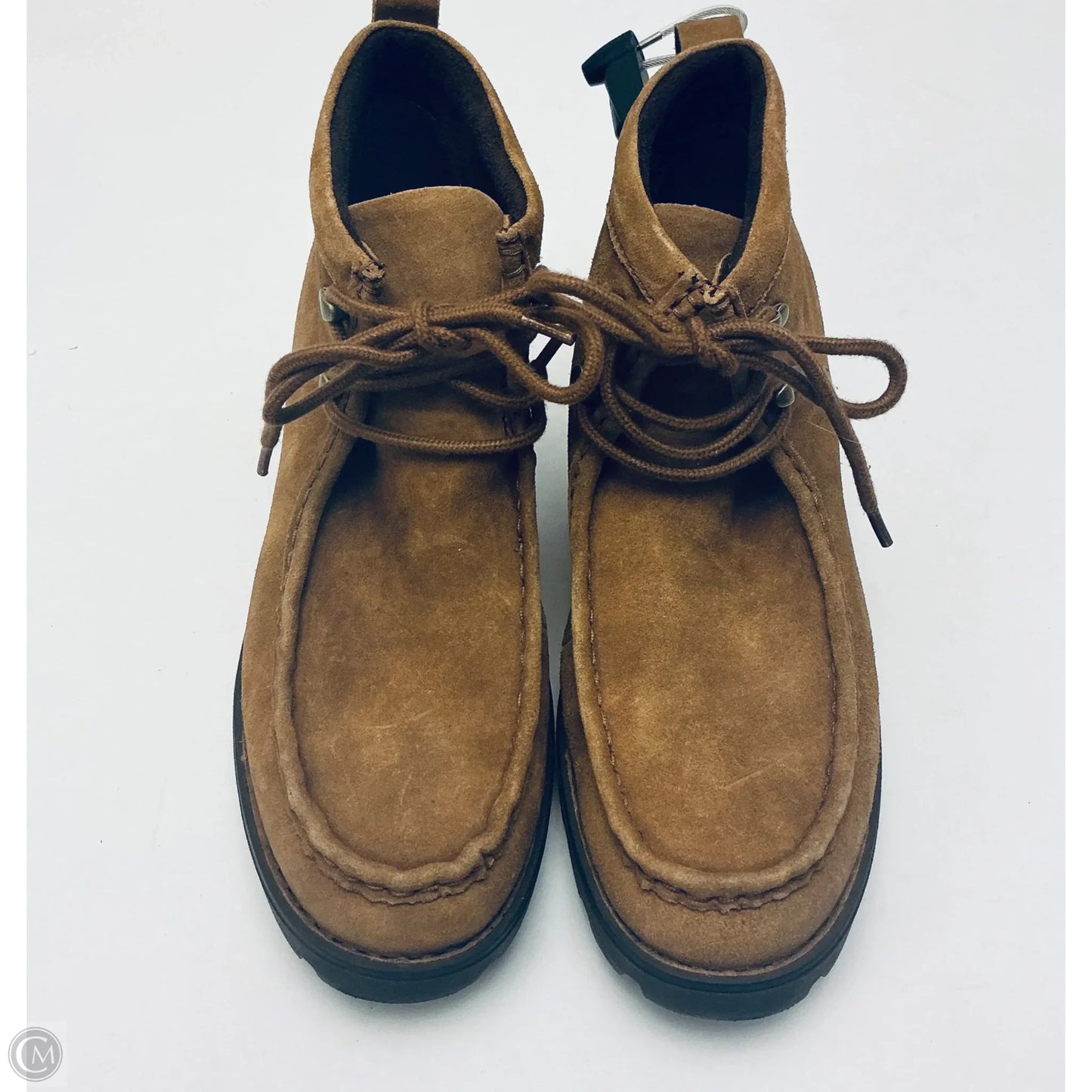 Boots Ankle Heels By Born In Brown, Size: 9.5