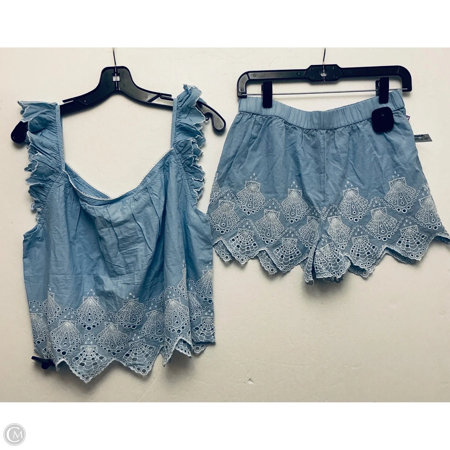 Pajamas 2pc By Calypso St Barth In Blue, Size: S