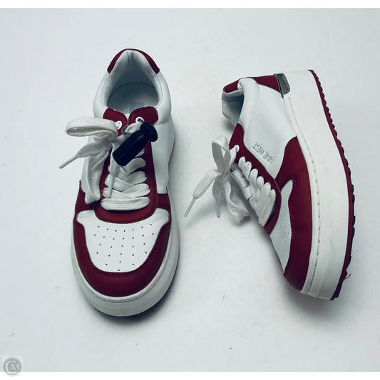 Shoes Sneakers By Nine West In Red & White, Size: 8.5