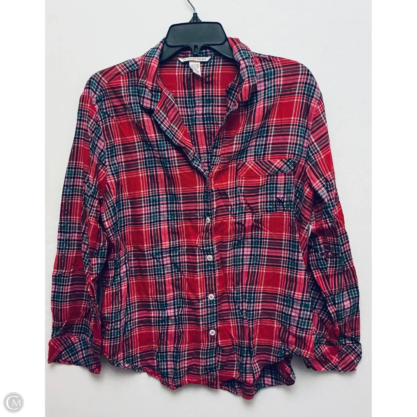 Pajamas 2pc By Victorias Secret In Red, Size: M