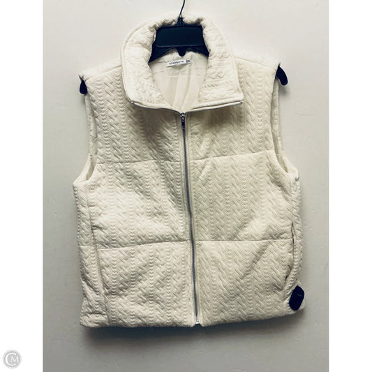 Vest Other By Staccato In Cream, Size: M