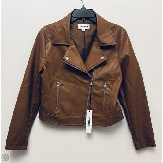 Jacket Other By Vigoss In Brown, Size: M