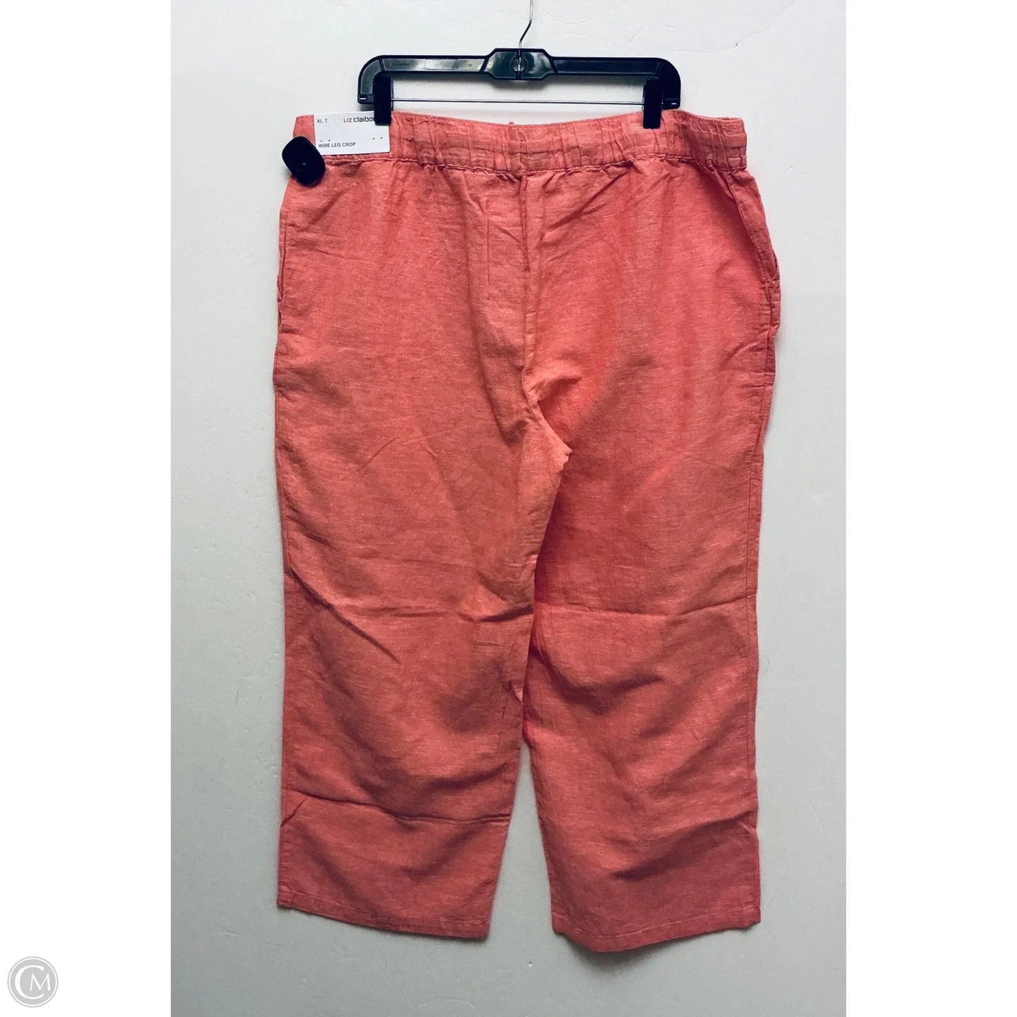 Pants Linen By Liz Claiborne In Orange, Size: 14
