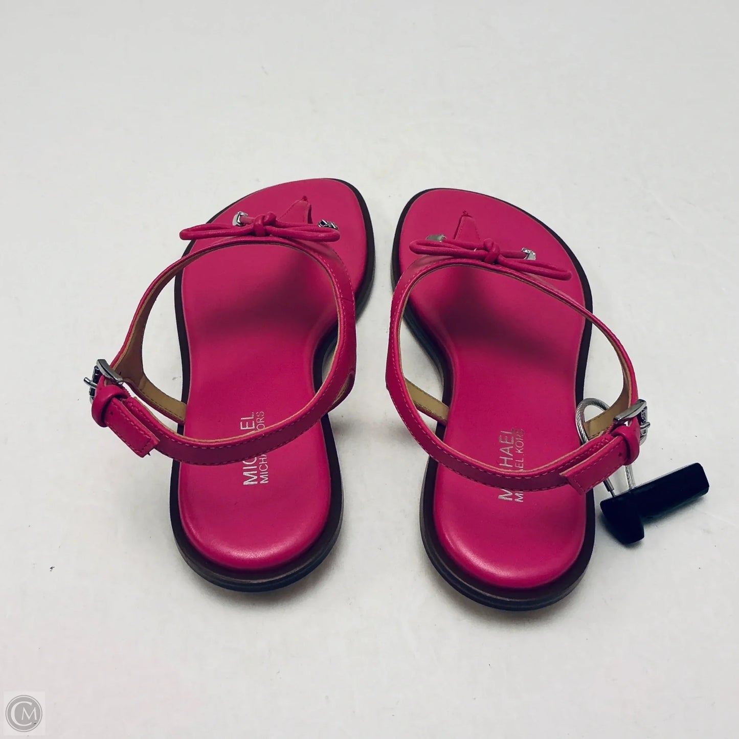 Sandals Designer By Michael Kors In Pink, Size: 5.5
