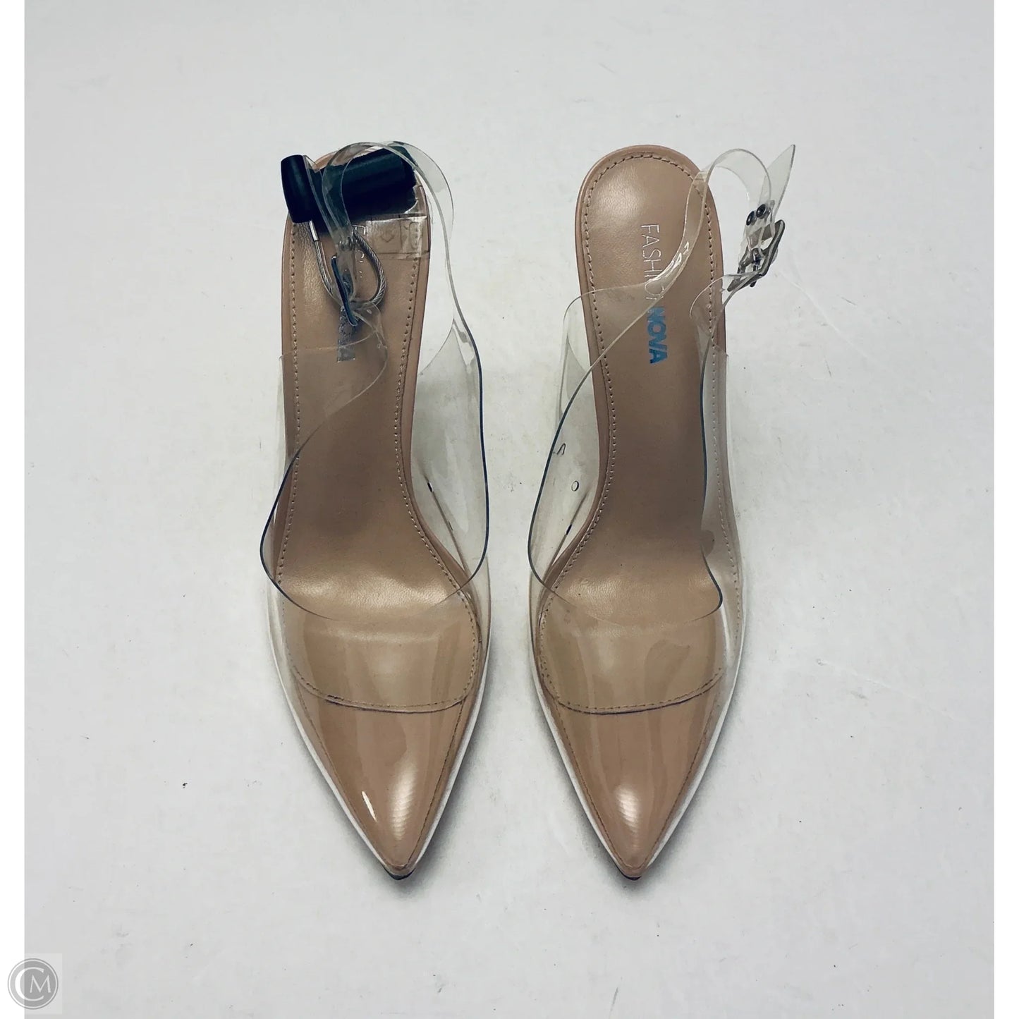 Shoes Heels Stiletto By Fashion Nova In Clear, Size: 8