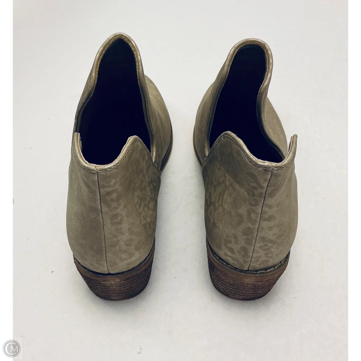 Boots Ankle Flats By Corkys In Animal Print, Size: 8