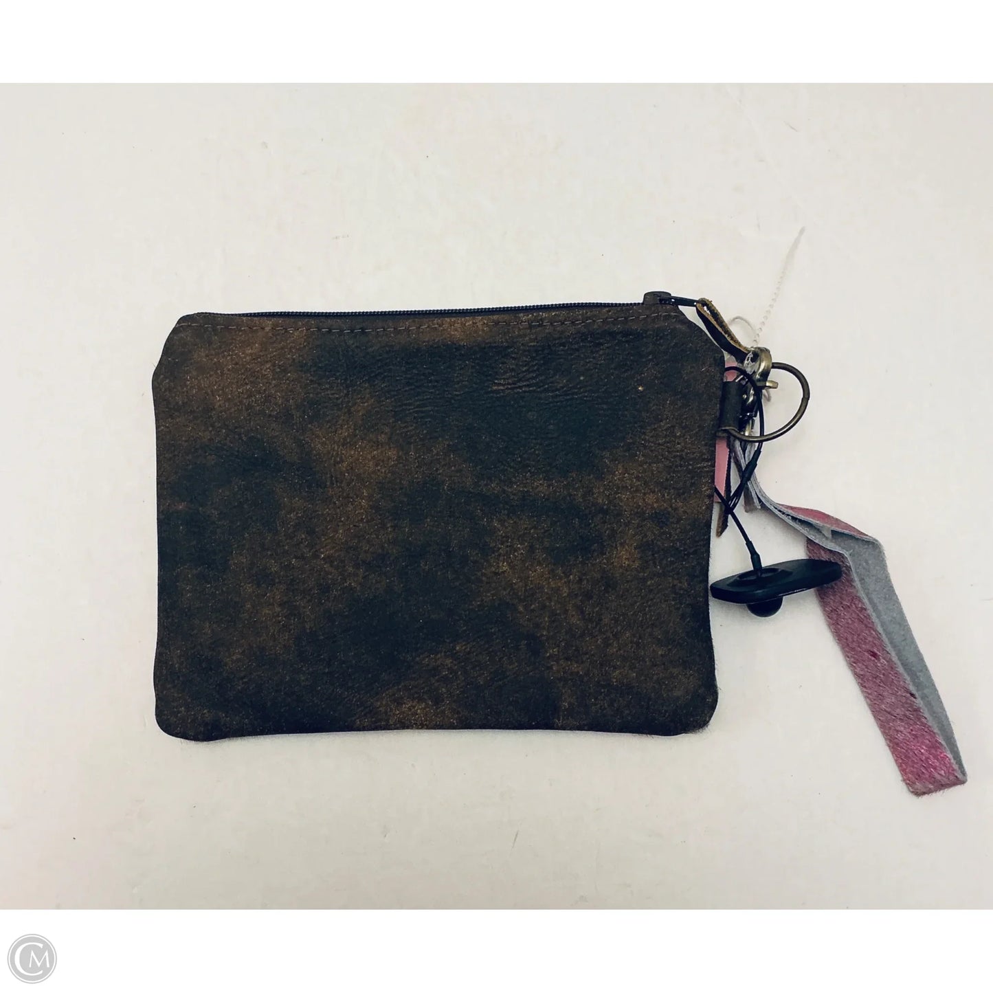 Wristlet Leather By Clothes Mentor, Size: Small
