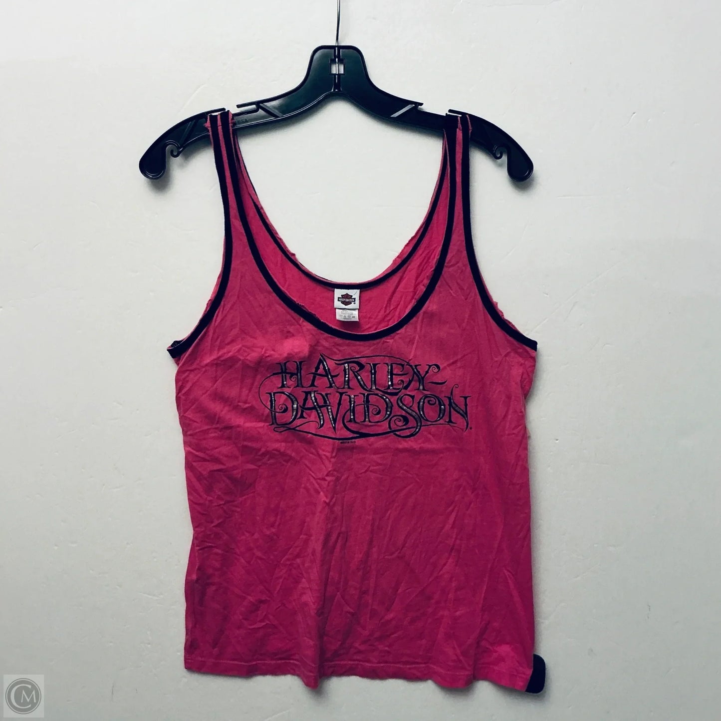 Top Sleeveless Basic By Harley Davidson In Pink, Size: L