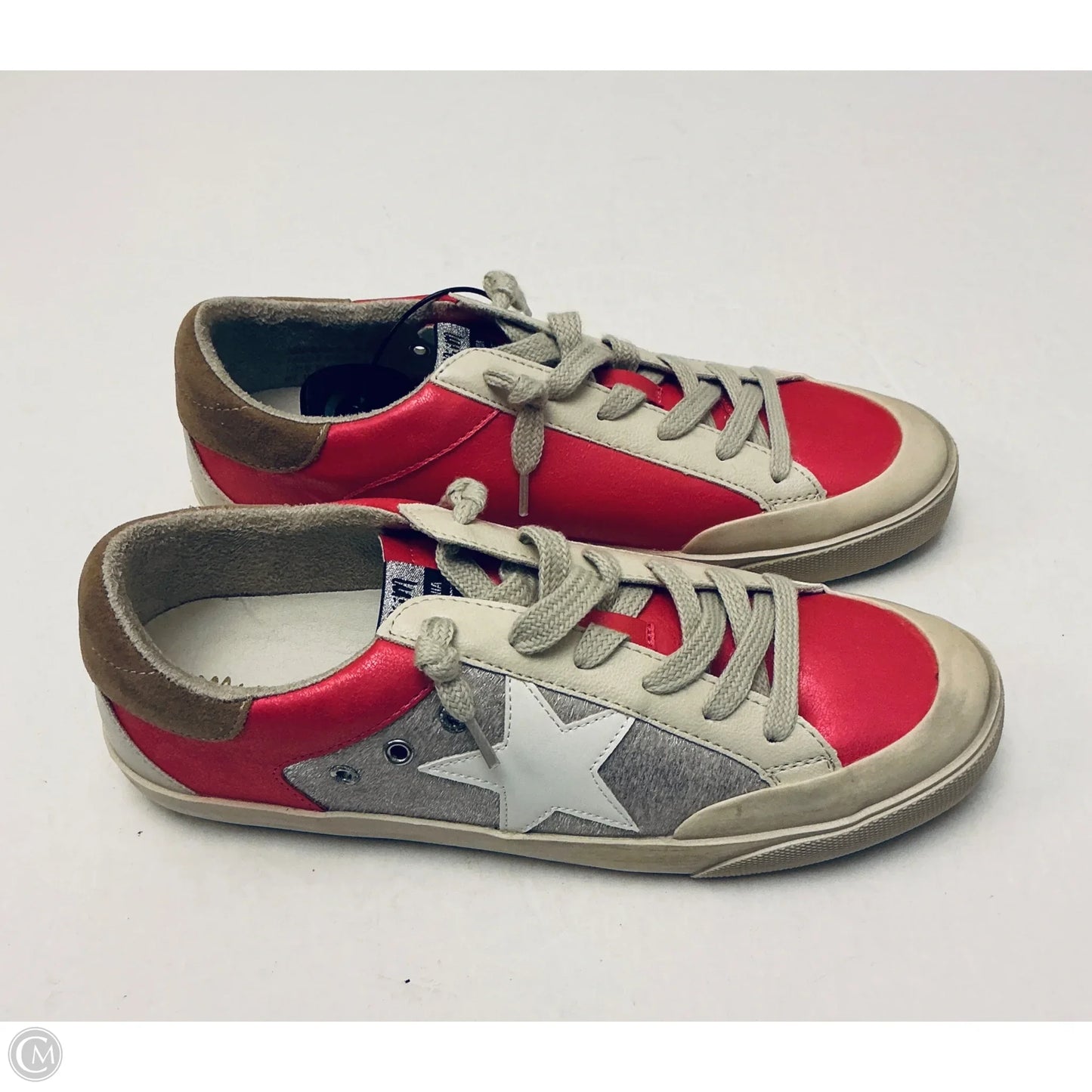 Shoes Sneakers By Clothes Mentor In Pink & Tan, Size: 10