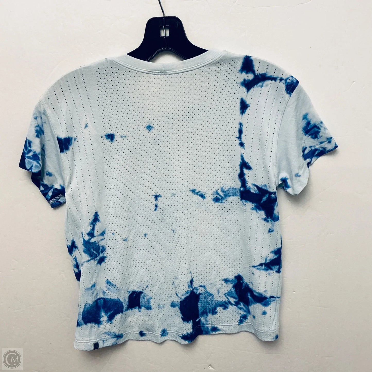 Athletic Top Short Sleeve By Lululemon In Tie Dye Print, Size: S