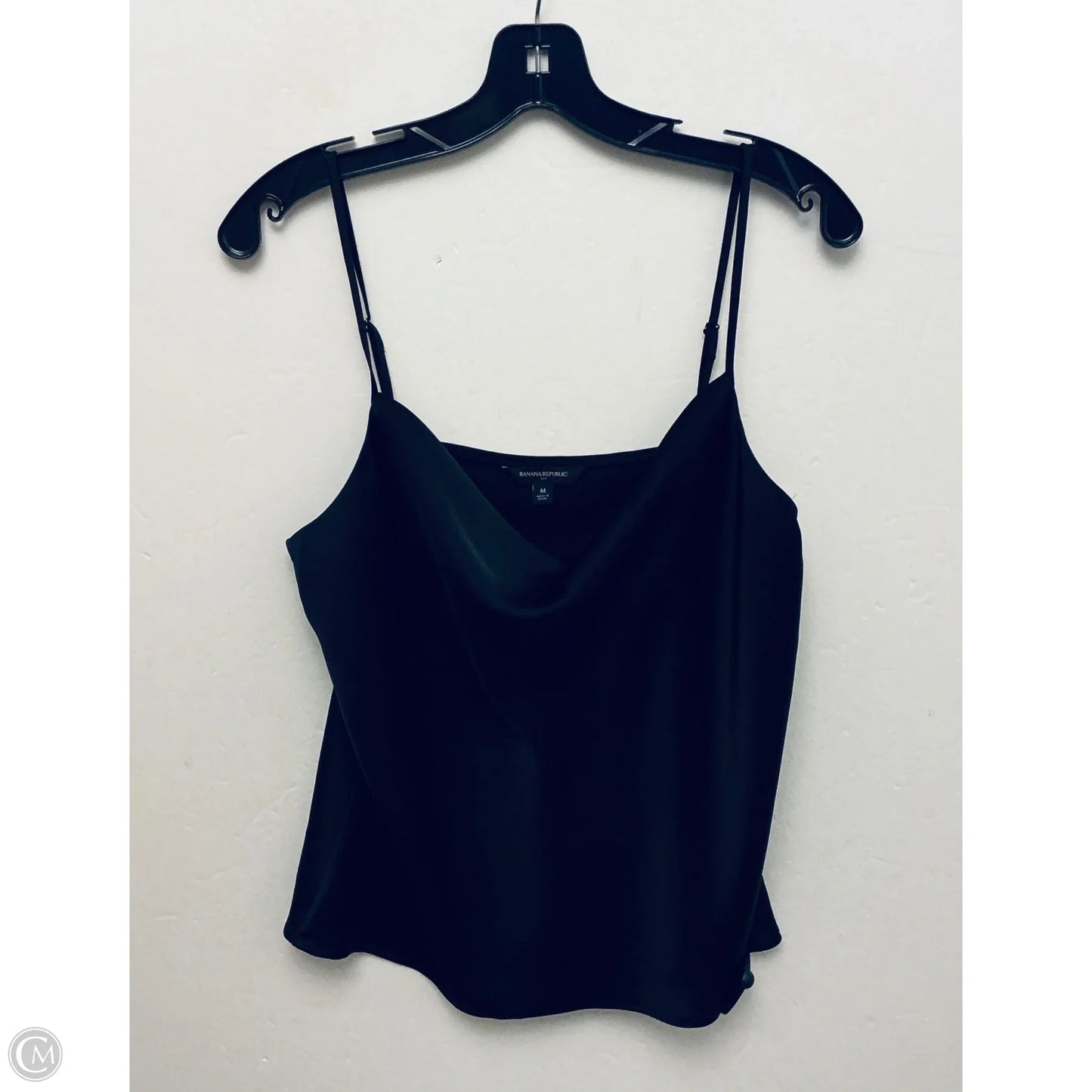 Top Sleeveless By Banana Republic In Black, Size: M