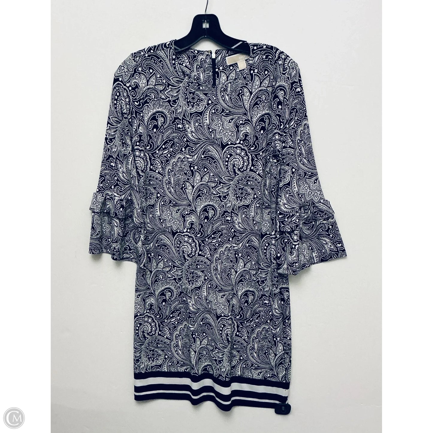 Dress Designer By Michael Kors In Paisley Print, Size: Xs
