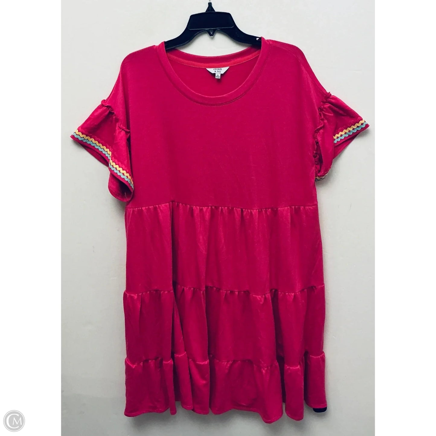 Dress Casual Short By Crown And Ivy In Pink, Size: Xl