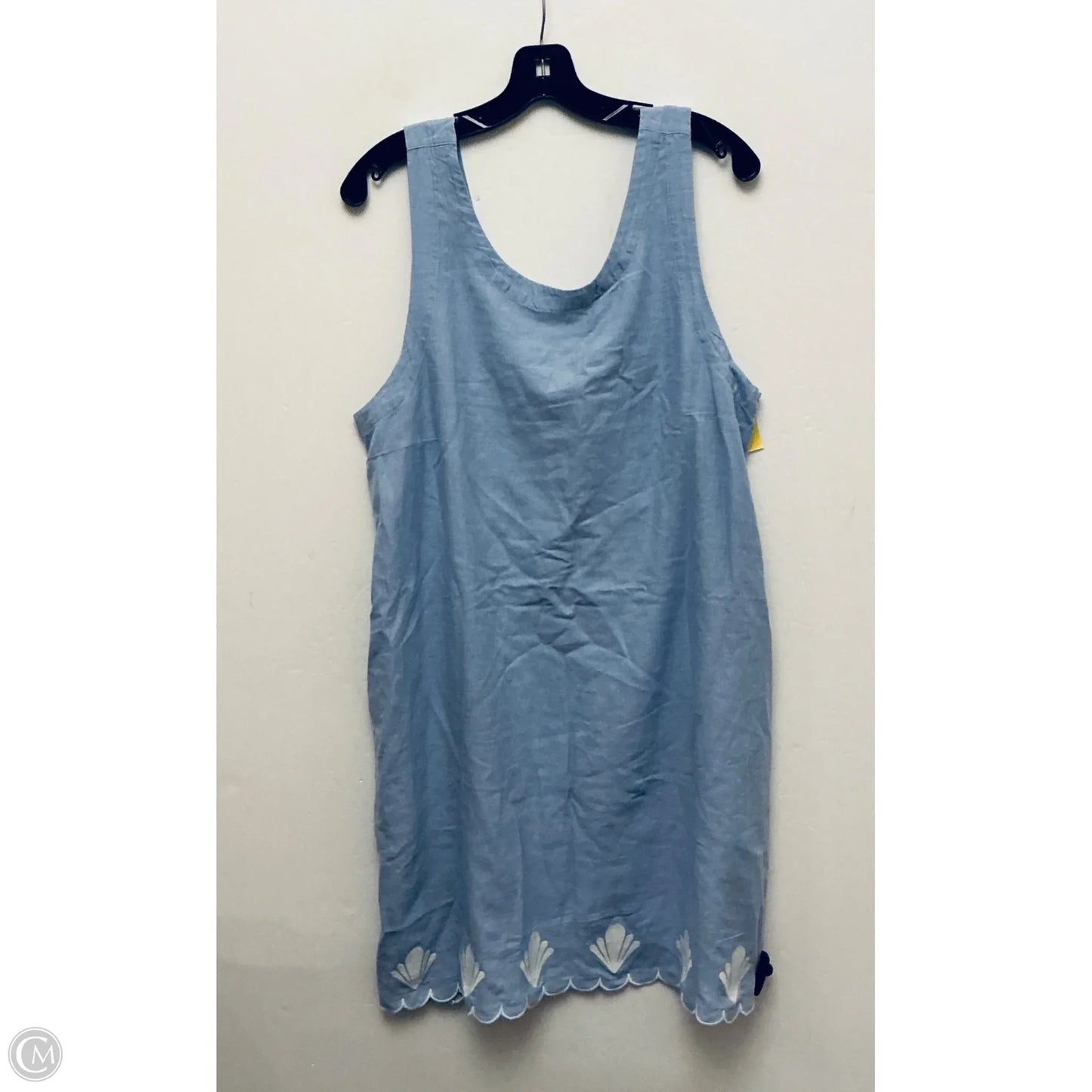 Dress Casual Short By Calypso St Barth In Blue, Size: Xl