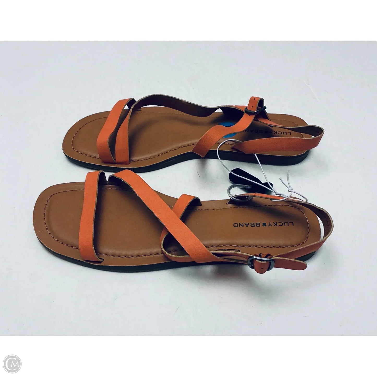 Sandals Flats By Lucky Brand In Orange Size: 10