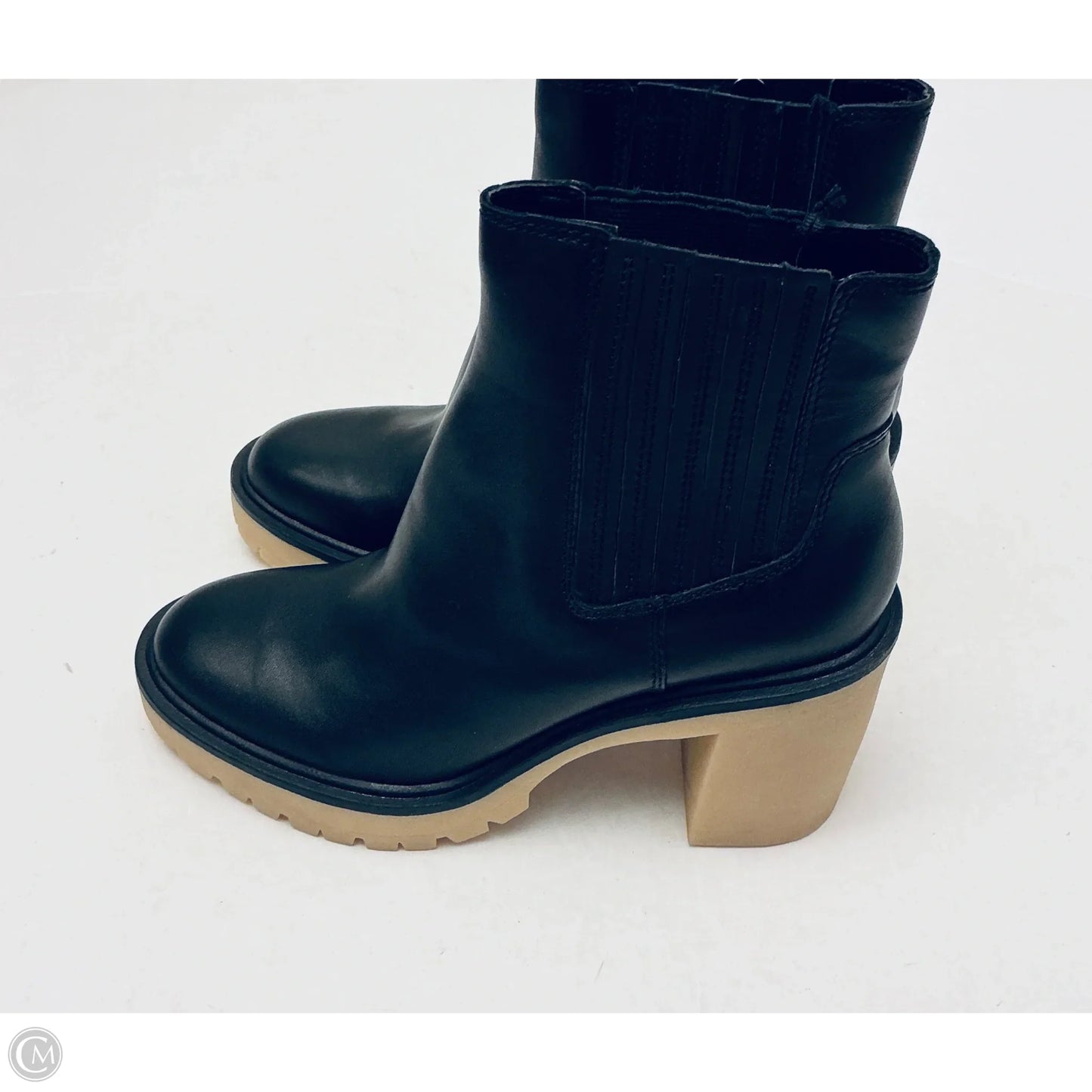 Boots Ankle Heels By Dolce Vita In Black, Size: 9.5