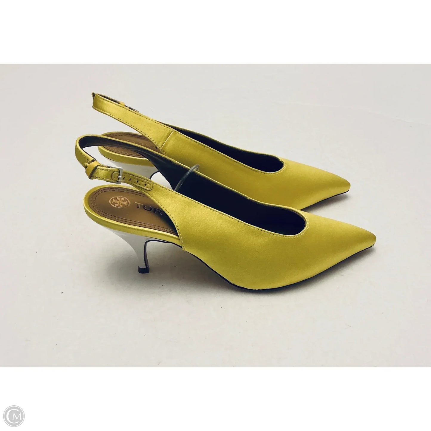 Shoes Designer By Tory Burch In Yellow, Size: 8