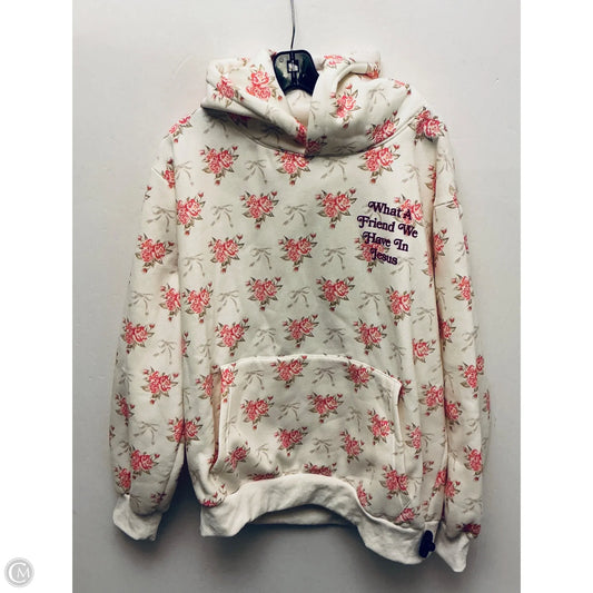 Sweatshirt Hoodie By Altard State In Floral Print, Size: Xl