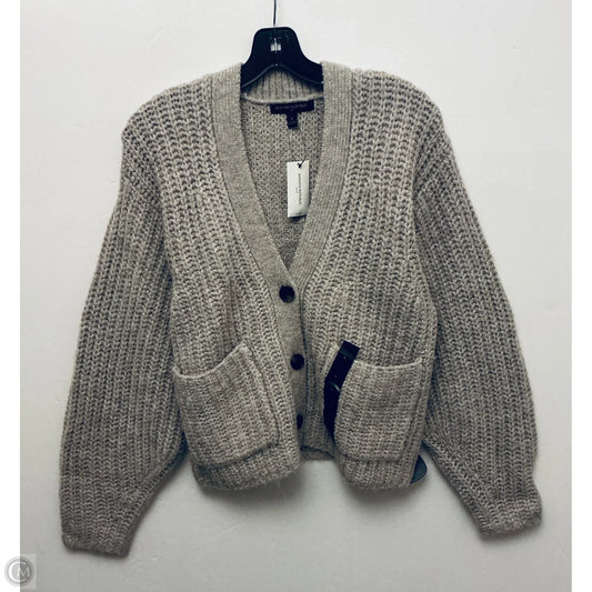 Sweater Cardigan By Banana Republic In Brown, Size: S