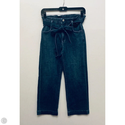 Jeans Straight By J. Crew In Blue Denim, Size: 0
